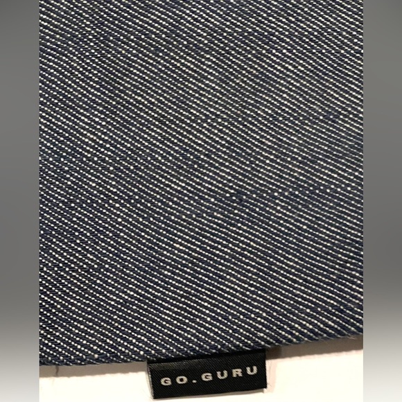 Go-Guru. Cute woman’s material bag- great with jeans -lightweight,double… - Picture 4 of 4